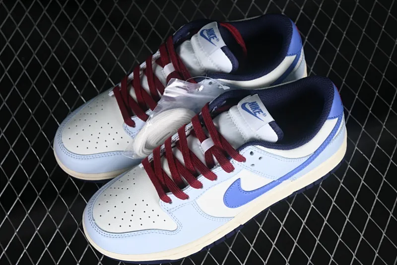 All categories Nk SB Dunk series Nk SB Dunk Low low-top sneakers Nk Dunk Low Retro "Sail and Polar Blue" Milan color SB low-top casual sneakers FV8113-141
